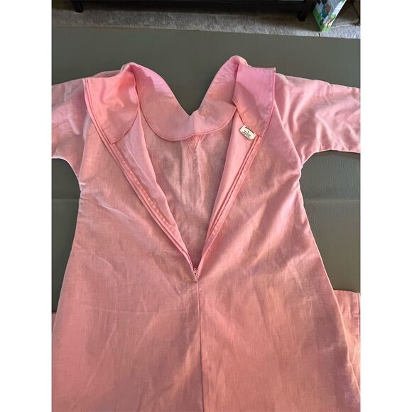 Patchworks Women's Pink Patchworks Parrot‎ Appliqué Midi Dress S - Picture 9 of 9